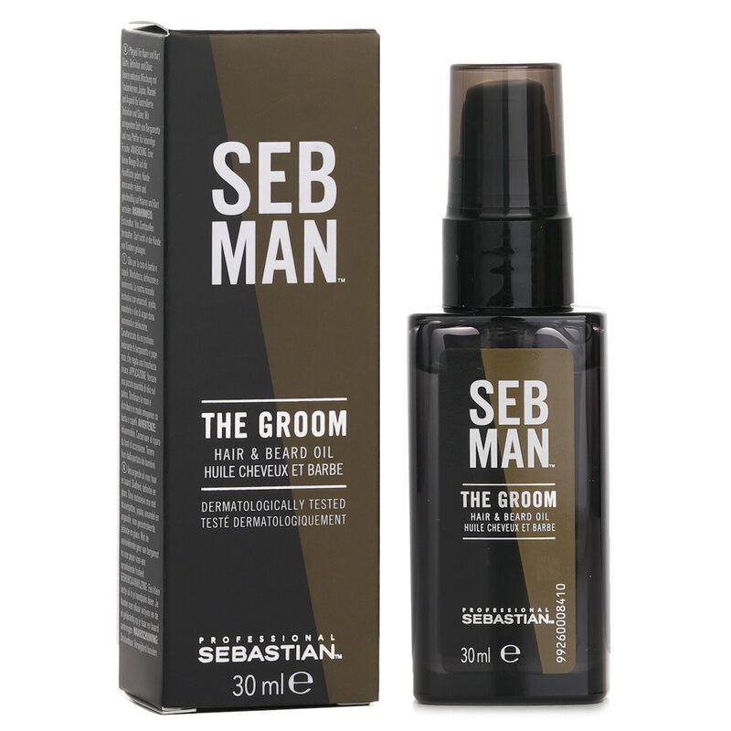sebastian professional seb man the groom hair & beard oil