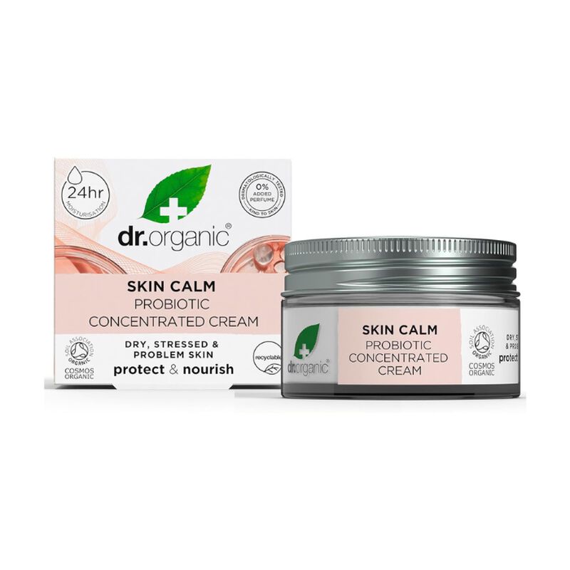 dr. organic dr organic skin calm probiotic concentrated cream