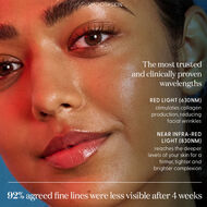 faces قناع الوجه led للعلاج بالضوء الأحمر