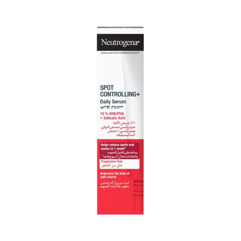 neutrogena spot controlling+ daily serum