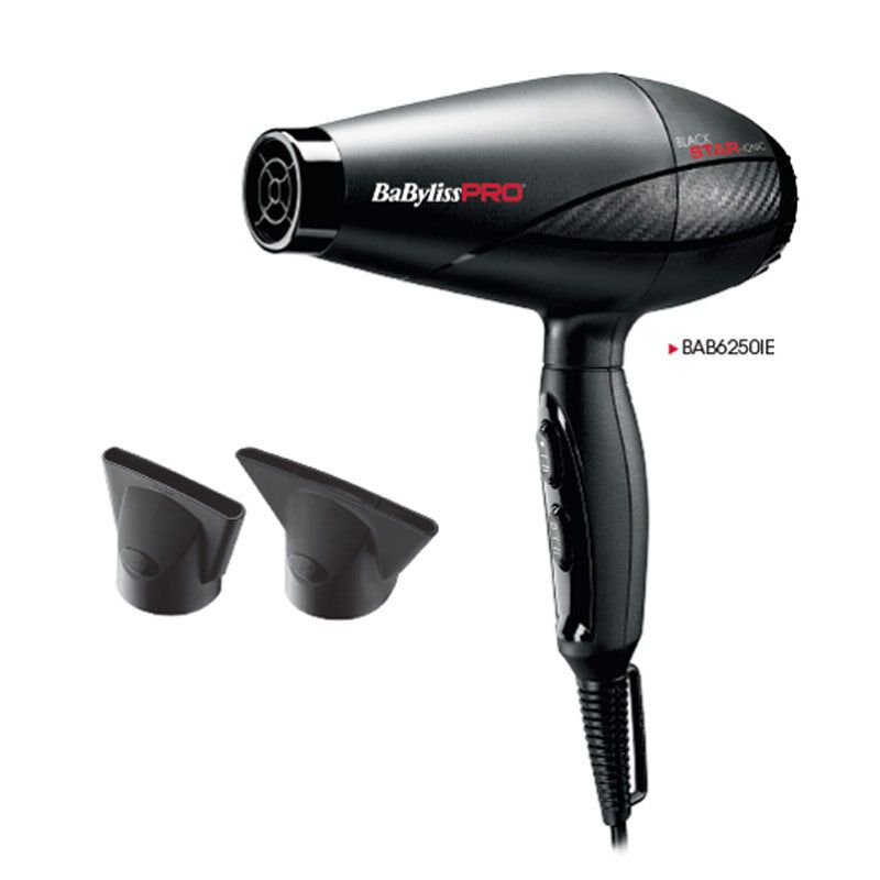 بابيليس برو مجفف شعر بلاك ستار أيونيك