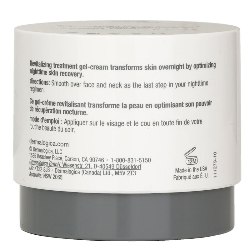 dermalogica sound sleep cocoon transformative night gelcream