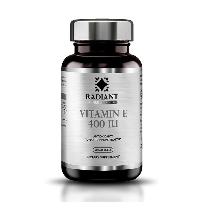 radiant platinum vitamin e 400 iu 90 softgels