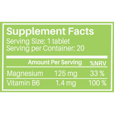 faces nutrition magnesium   vitamin b6 effervescent tablets lemon flavor