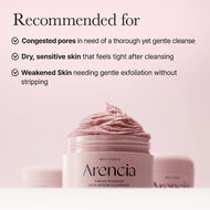 faces fresh rosehip rice mochi cleanser