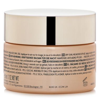 faces nuxuriance gold nutri fortifying night balm