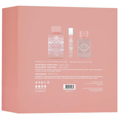 Badee Al Oud Noble Blush Set faces badee al oud noble blush set