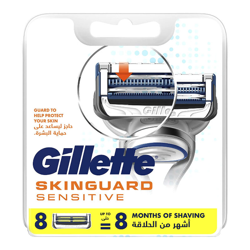 جيليت كارتريدج skin guard sensitive