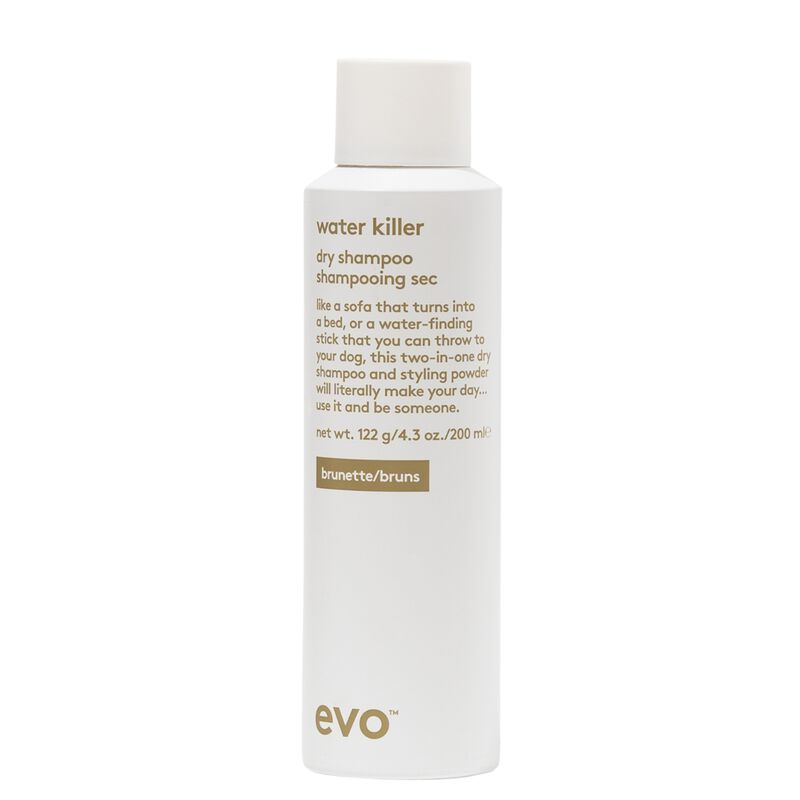 evo water killer dry shampoo brunette
