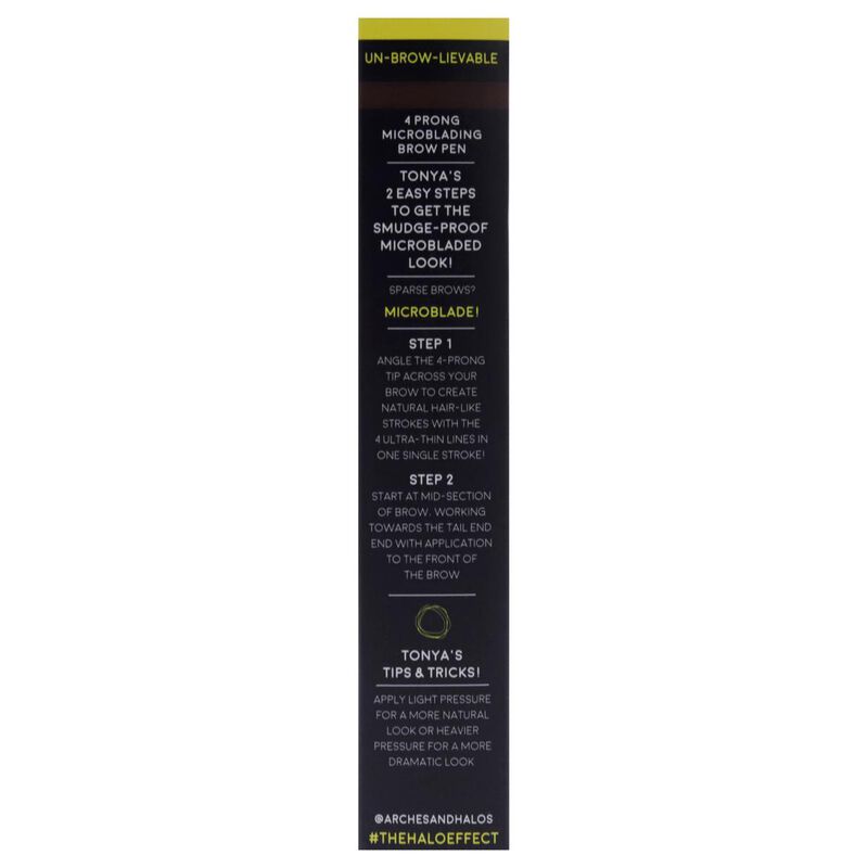 arches and halos 4 prong microblading brow pen