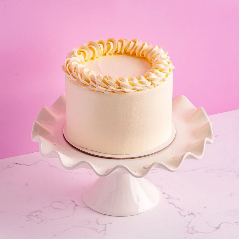 plaisir cadeaux et fleurs cake  vanilla