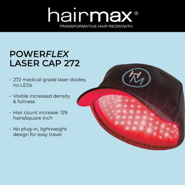 faces hairmax powerflex 272 hair growth laser light cap