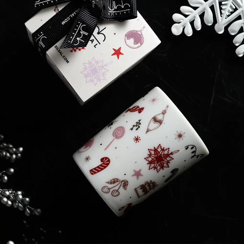 silsal شمعة فرح زنجبيل  ٦٠ جم