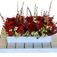 faces luxury floral chocolate box