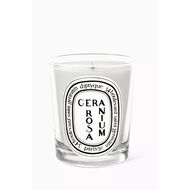 faces geranium rosa candle
