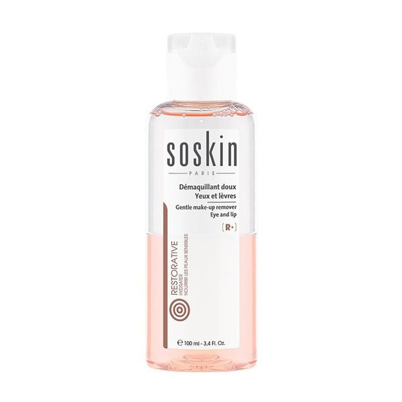soskin r+ gentle makeup remover eye and lip