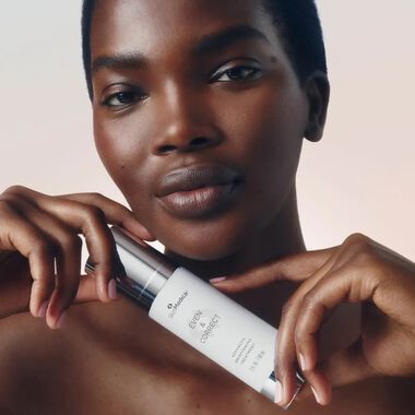 faces even and correct advanced brightening serum