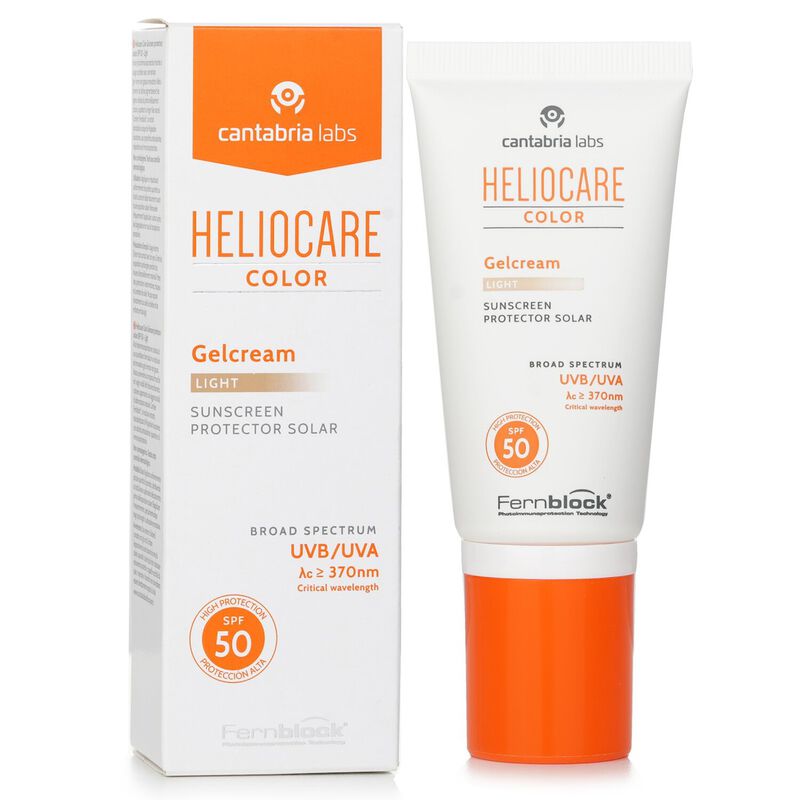 heliocare color gelcream spf50 light