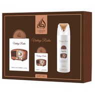 Gift set Vintage Radio -3pc faces gift set vintage radio 3pc