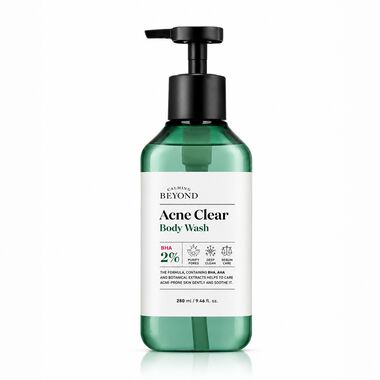 faces acne clear body wash