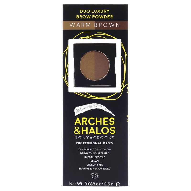 arches and halos duo luxury brow powder