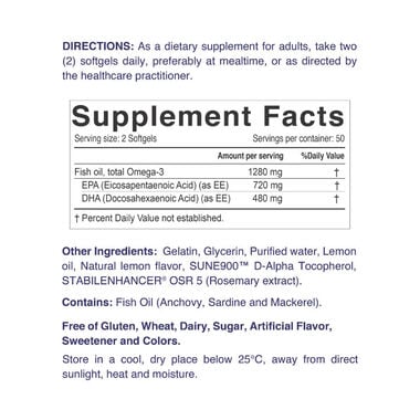 faces high potency omega 3 heart  brain  joint   skin support