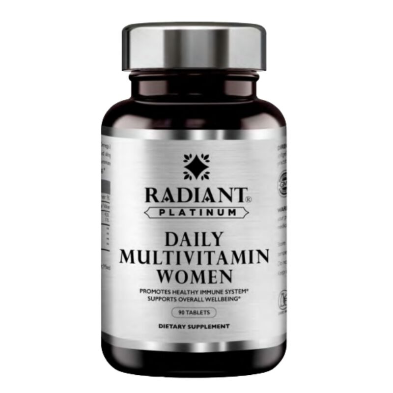 radiant platinum daily multivitamin women