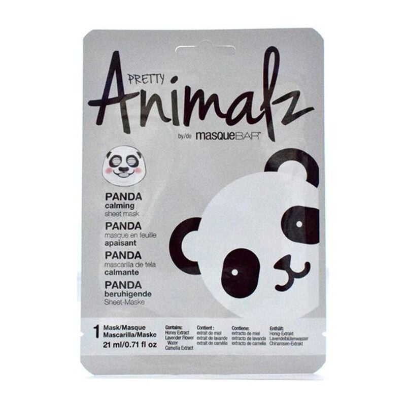 masque bar pretty animalz panda calming sheet mask