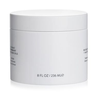 faces peppermint avocado scalp scrub