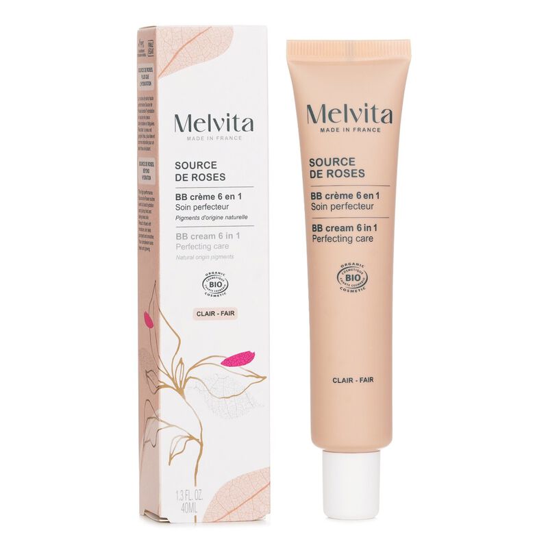 melvita source de roses bb cream 6 in 1 perfecting care