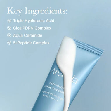 faces deep water surge sun serum