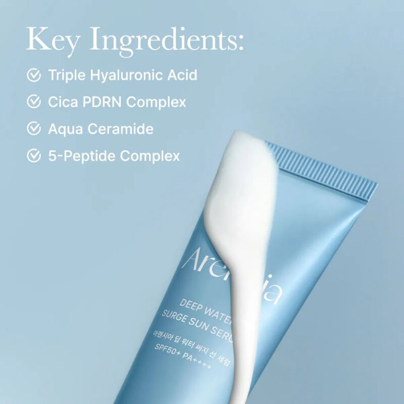 arencia deep water surge sun serum
