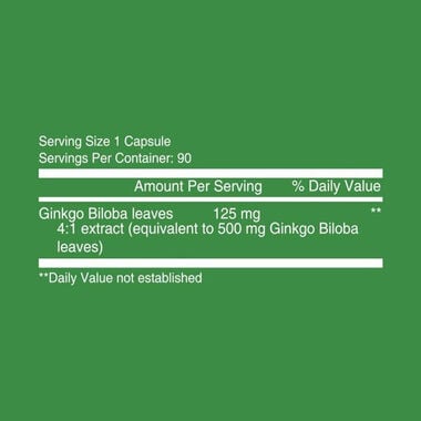 faces gingko biloba 125 mg capsules