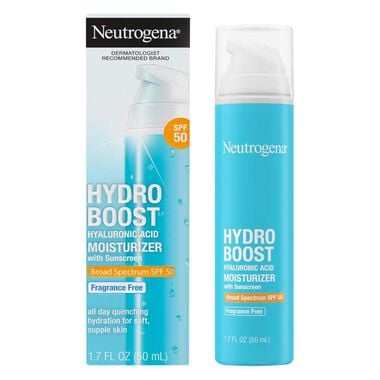 faces hydro boost spf50 hydrating fluid