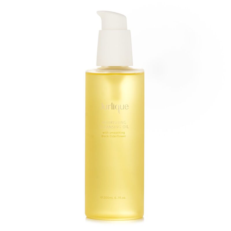 jurlique nourishing cleansing oil with smoothing black elderflower