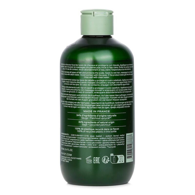 payot essentiel gentle biome friendly shampoo