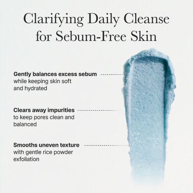 faces blue hyssop rice mochi cleanser
