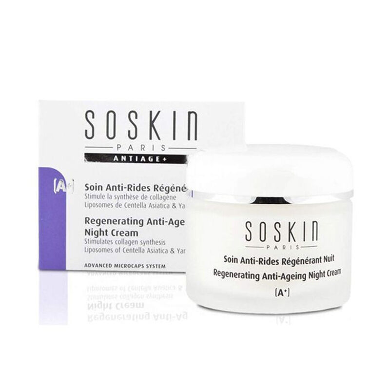 soskin a+ regenerating antiageing night cream
