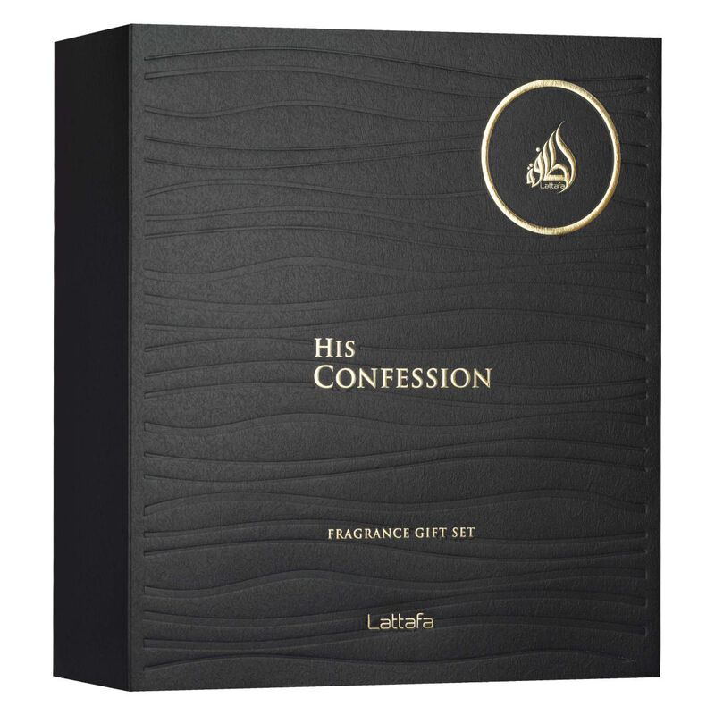 lattafa his confession gift set
