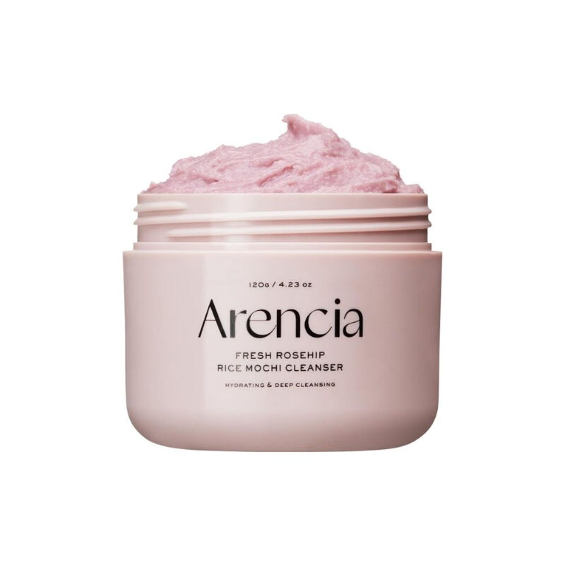 arencia fresh rosehip rice mochi cleanser