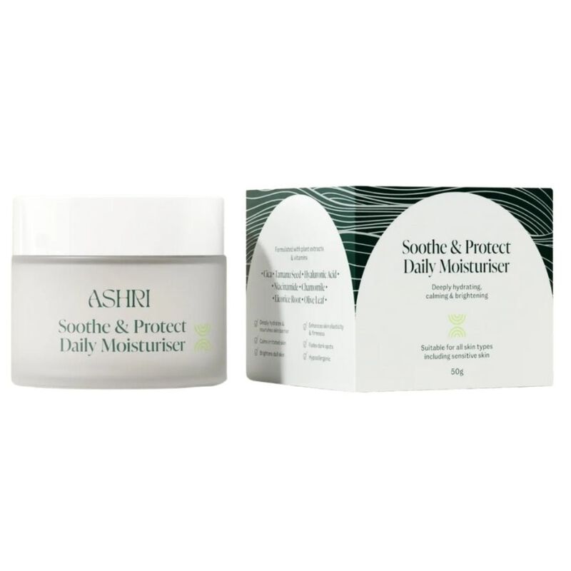 ashri skin soothe & protect daily moisturiser