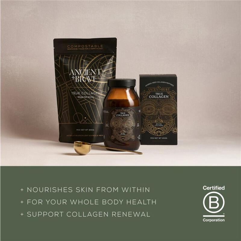 اينشنت + بريف مكمل غذائي يحتوي على ببتيدات الكولاجين