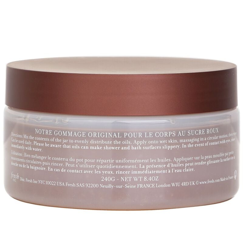 fresh brown sugar body polish
