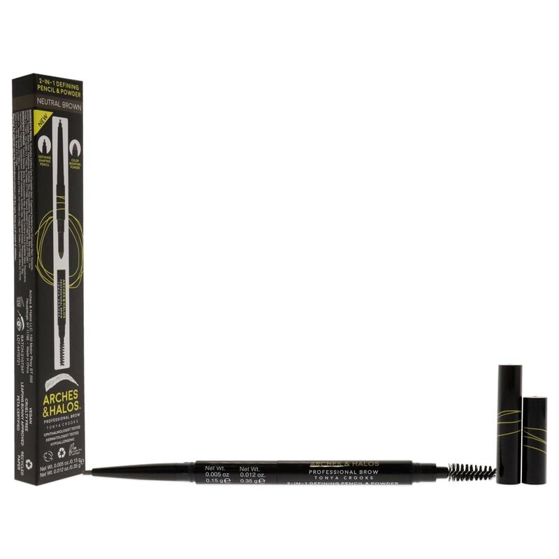 arches and halos 2in1 defining eyebrow pencil and powder