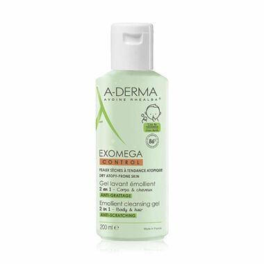 faces exomega emollient cleansing gel 2 in 1
