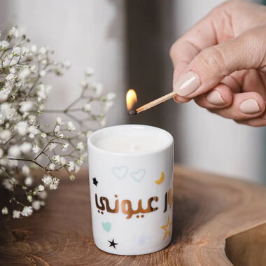 faces noor mandarin candle   60g