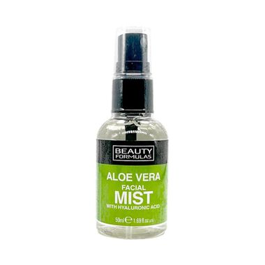 faces aloe vera with hyaluronic acid mist