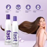 F.A.S.T. Fortified Amino Scalp Therapy Shampoo & Conditioner Set faces f a s t fortified amino scalp therapy shampoo conditioner set