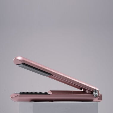 faces cordless comb hair straightener
