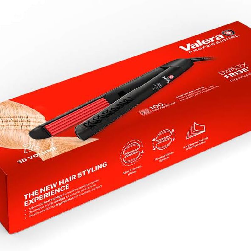 valera swiss x frise professional hair crimping iron